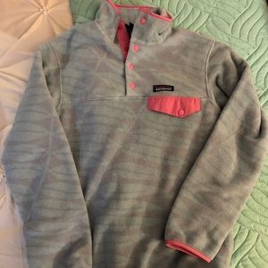 Pink and Blue Patagonia Fleece
